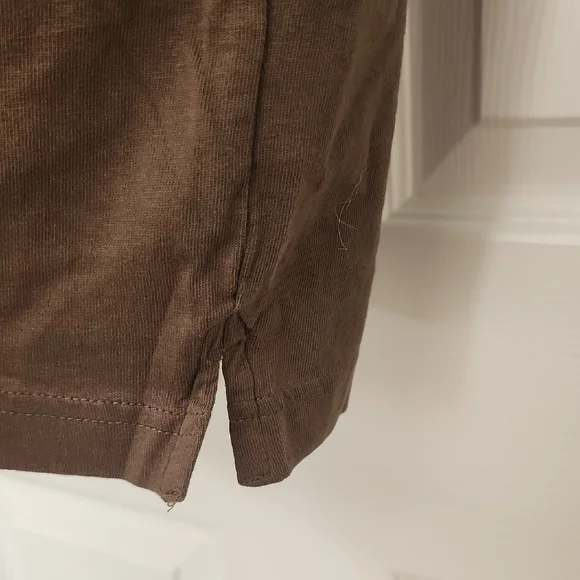 Wrangler Men's Brown Short Sleeve Pocket Tee - Picture 5 of 9